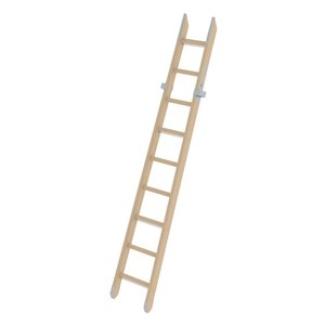 Günzburger Steigtechnik Steckleiter-Unterteil Holz DIN EN 1147