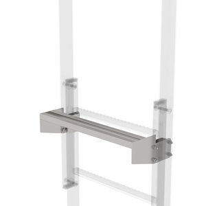 Günzburger Steigtechnik Ausstiegstritt Edelstahl