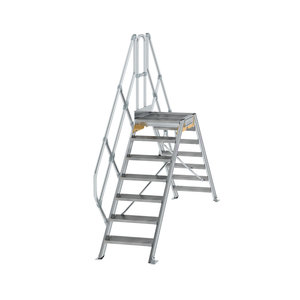 Günzburger Steigtechnik Überstieg 45° Stufenbreite 600 mm
