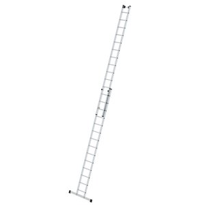 Günzburger Steigtechnik Sprossen-Schiebeleiter 2-teilig mit Standard-Traverse