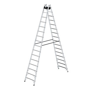 Günzburger Steigtechnik Sprossen-Stehleiter SprossenSafe R 13