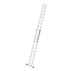 Günzburger Steigtechnik Sprossen-Schiebeleiter 2-teilig mit Standard-Traverse