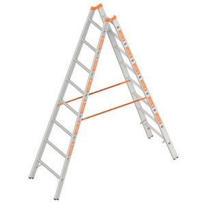 Layher Sprossenstehleiter TOPIC