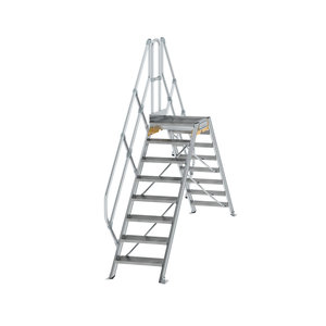 Günzburger Steigtechnik Überstieg 45° Stufenbreite 600 mm