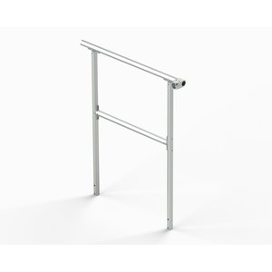 Euroline Stirngeländer für Stufenbreite 1000 mm