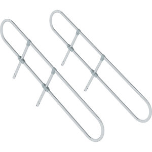 Günzburger Steigtechnik Geländer für Evakuierungstreppe für Rettungs- und Arbeitsplattform Premium passe