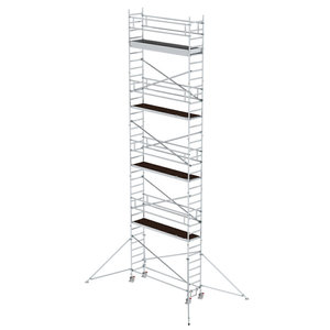Günzburger Steigtechnik Rollgerüst 0,75 x 3,0 m mit Ausleger