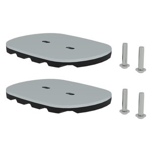 Günzburger Steigtechnik nivello®-Fußplatte für Gitterroste