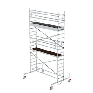 Günzburger Steigtechnik Rollgerüst 0,75 x 3,0 m mit Fahrbalken