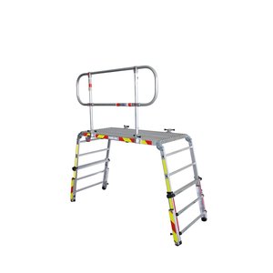 Günzburger Steigtechnik Markierungs-Set für Rettungsplattform 116050 fluoreszierend gelb/rot