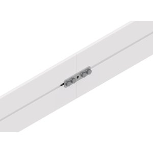 Hymer Linearverbinder für Fußleisten, Edelstahl/Alu