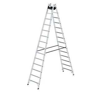 Günzburger Steigtechnik Sprossen-Stehleiter SprossenSafe R 13