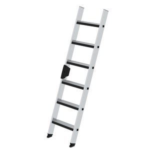 Günzburger Steigtechnik Stufen-Anlegeleiter mit relax step® ohne Traverse 