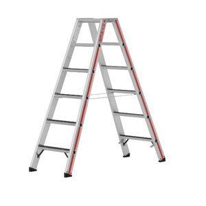 Hymer Stufenstehleiter R13, beidseitig begehbar