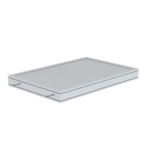 Günzburger Steigtechnik Plattform Aluminium geriffelt