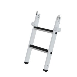 Günzburger Steigtechnik Stufen-Baugrubenleiter-Einsteckteil 2 Stufen