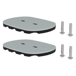 Günzburger Steigtechnik nivello®-Fußplatte für Gitterroste