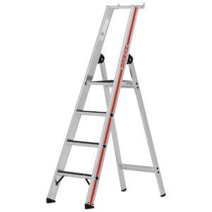 Hymer Stufenstehleiter R13 mit Plattform, einseitig begehbar