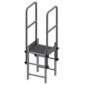 Hailo Professional Attika-Überstieg für Holm 40x20mm - Stahl verzinkt