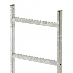 Hailo Professional Leitern-Außenbreite 490mm, Stahl feuerverzinkt