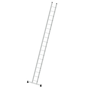 Günzburger Steigtechnik Sprossen-Anlegeleiter mit nivello®-Traverse