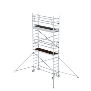Günzburger Steigtechnik Rollgerüst 0,75 x 2,45 m mit Ausleger