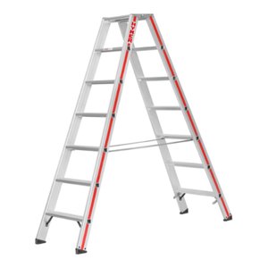 Hymer Stufenstehleiter, beidseitig begehbar