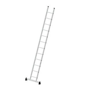 Günzburger Steigtechnik Sprossen-Anlegeleiter mit nivello®-Traverse