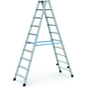 ZARGES Nova B - Stufen-Stehleiter 2x10 Stufen