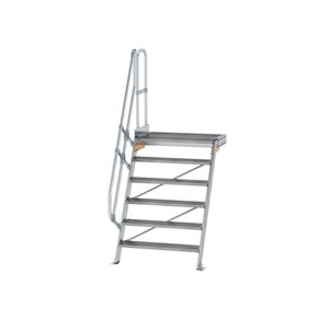 Günzburger Steigtechnik Treppe mit Plattform 60° Stufenbreite 1000 mm