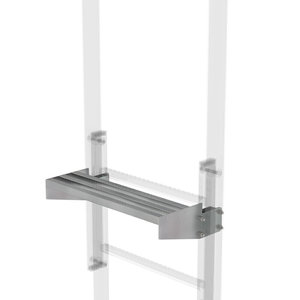 Günzburger Steigtechnik Ausstiegstritt Stahl verzinkt