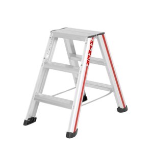 Hymer Stufenstehleiter, beidseitig begehbar