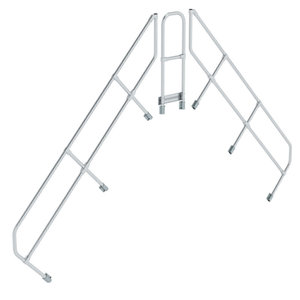 Günzburger Steigtechnik Zweiter Handlauf für Überstieg 45°