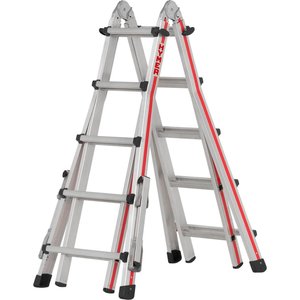 Hymer Teleskopleiter mit transportoptimierten Teleskopauslegern