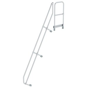 Günzburger Steigtechnik Zweiter Handlauf für Treppe mit Plattform 60°