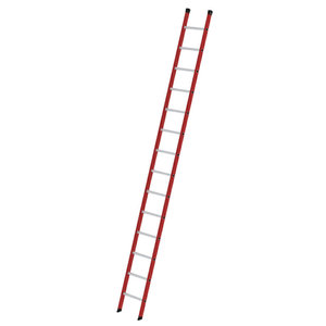 Günzburger Steigtechnik Sprossen-Anlegeleiter GFK/Alu ohne Traverse