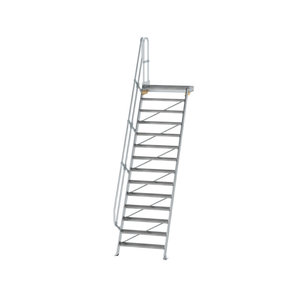 Günzburger Steigtechnik Treppe mit Plattform 60° Stufenbreite 1000 mm