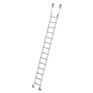 Günzburger Steigtechnik Stufen-Regalleiter fahrbar