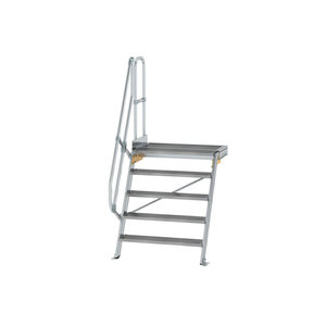 Günzburger Steigtechnik Treppe mit Plattform 60° Stufenbreite 1000 mm