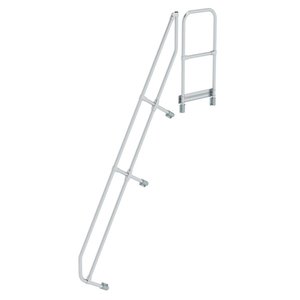 Günzburger Steigtechnik Zweiter Handlauf für Treppe mit Plattform 60°