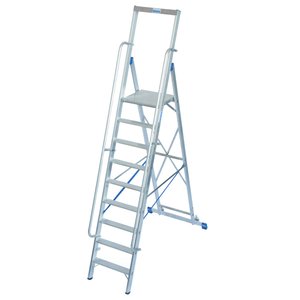 Krause STABILO Stufen-StehLeiter mit großer Standplattform