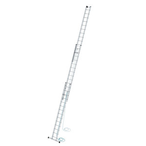 Günzburger Steigtechnik Sprossen-Seilzugleiter 3-teilig mit Standard-Traverse