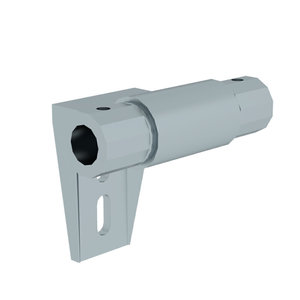 Günzburger Steigtechnik Halter für Regalleiter-Schienenanlage