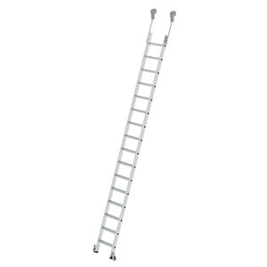 Günzburger Steigtechnik Stufen-Regalleiter fahrbar