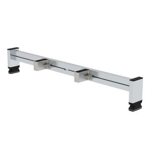 Günzburger Steigtechnik Nachrüst-Traverse mit nivello®-Leiterschuh Breite 0,93 m mit Holmhöhe 73 mm