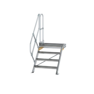 Günzburger Steigtechnik Treppe mit Plattform 45° Stufenbreite 800 mm