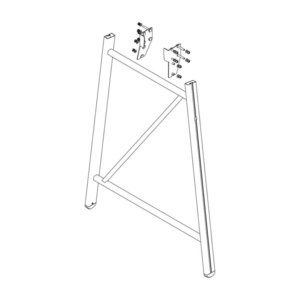Günzburger Steigtechnik Stützteil Podesttreppe