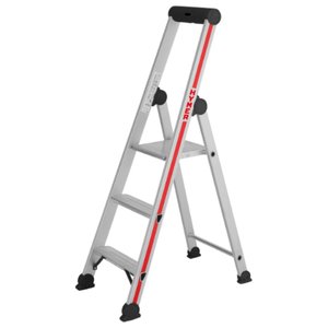 Hymer Stufenstehleiter mit Plattform - 4126