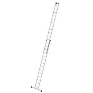Günzburger Steigtechnik Sprossen-Schiebeleiter 2-teilig mit Standard-Traverse