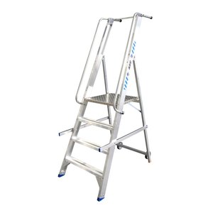 ASC Group Klappbare Magazinleiter 4 Stufen